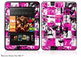 Pink Graffiti Decal Style Skin fits 2012 Amazon Kindle Fire HD 7 inch
