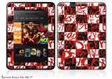 Insults Decal Style Skin fits 2012 Amazon Kindle Fire HD 7 inch