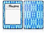 Skull And Crossbones Pattern Blue - Decal Style Skin fits Amazon Kindle Paperwhite (Original)