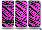 Pink Tiger Decal Style Vinyl Skin - fits Apple iPod Touch 5G (IPOD NOT INCLUDED)