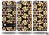 Leave Pattern 1 Brown Decal Style Vinyl Skin - fits Apple iPod Touch 5G (IPOD NOT INCLUDED)