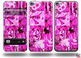 Pink Plaid Graffiti Decal Style Vinyl Skin - fits Apple iPod Touch 5G (IPOD NOT INCLUDED)
