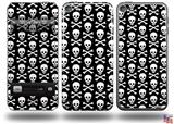 Skull and Crossbones Pattern Decal Style Vinyl Skin - fits Apple iPod Touch 5G (IPOD NOT INCLUDED)