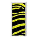 Zebra Yellow Door Skin (fits doors up to 34x84 inches)