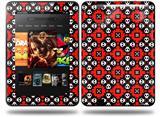 Goth Punk Skulls Decal Style Skin fits Amazon Kindle Fire HD 8.9 inch