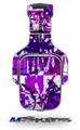 Purple Checker Graffiti Decal Style Skin (fits Tritton AX Pro Gaming Headphones - HEADPHONES NOT INCLUDED) 