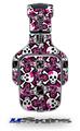 Splatter Girly Skull Pink Decal Style Skin (fits Tritton AX Pro Gaming Headphones - HEADPHONES NOT INCLUDED) 