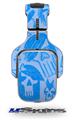 Skull Sketches Blue Decal Style Skin (fits Tritton AX Pro Gaming Headphones - HEADPHONES NOT INCLUDED) 