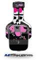 Pink Bow Skull Decal Style Skin (fits Tritton AX Pro Gaming Headphones - HEADPHONES NOT INCLUDED) 