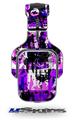 Purple Graffiti Decal Style Skin (fits Tritton AX Pro Gaming Headphones - HEADPHONES NOT INCLUDED) 