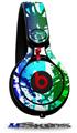 WraptorSkinz Skin Decal Wrap compatible with Beats Mixr Headphones Rainbow Graffiti Skin Only (HEADPHONES NOT INCLUDED)