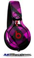WraptorSkinz Skin Decal Wrap compatible with Beats Mixr Headphones Pink Plaid Skin Only (HEADPHONES NOT INCLUDED)