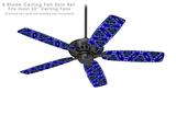 Daisy Blue - Ceiling Fan Skin Kit fits most 52 inch fans (FAN and BLADES SOLD SEPARATELY)