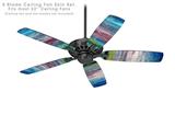 Landscape Abstract RedSky - Ceiling Fan Skin Kit fits most 52 inch fans (FAN and BLADES SOLD SEPARATELY)