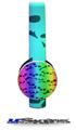 Rainbow Skull Collection Decal Style Skin (fits Sol Republic Tracks Headphones - HEADPHONES NOT INCLUDED) 
