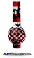 Checker Graffiti Decal Style Skin (fits Sol Republic Tracks Headphones - HEADPHONES NOT INCLUDED) 