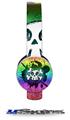 Cartoon Skull Rainbow Decal Style Skin (fits Sol Republic Tracks Headphones - HEADPHONES NOT INCLUDED) 