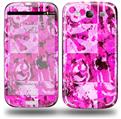 Pink Plaid Graffiti - Decal Style Skin (fits Samsung Galaxy S III S3)