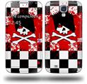 Emo Skull 5 - Decal Style Skin (fits Samsung Galaxy S IV S4)