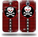 Skull Cross - Decal Style Skin (fits Samsung Galaxy S IV S4)