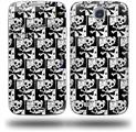 Skull Checker - Decal Style Skin (fits Samsung Galaxy S IV S4)