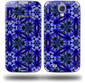 Daisy Blue - Decal Style Skin (fits Samsung Galaxy S IV S4)